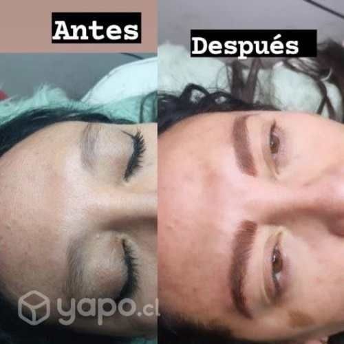 Cejas microblading