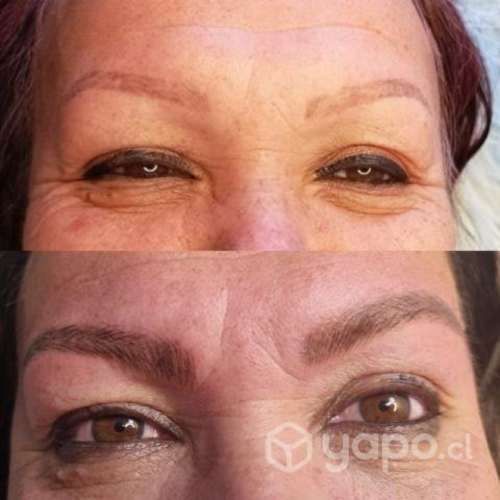Cejas microblading