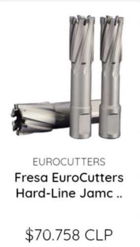 Fresas anulares para taladros magneticos