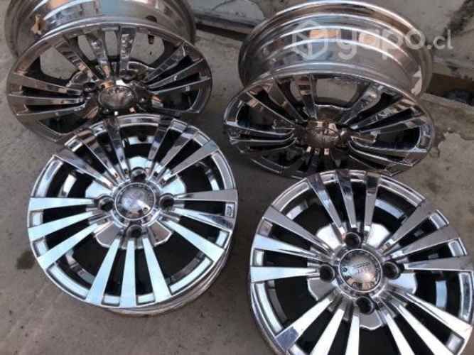 llantas nuevas de aluminio aro 12