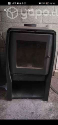 Estufa a leña AMESTI, modelo Nordic 450