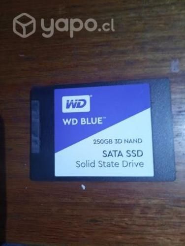 Disco sólido Ssd de 250 gb WD BLUE sin wnvase