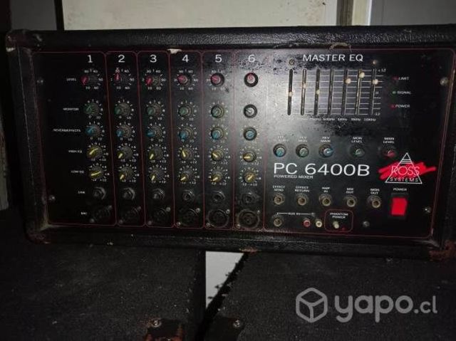 Equipo de Sonido Ross PC-6400B + 2 ProBass