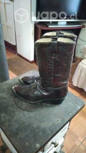 Botas americanas de cuero