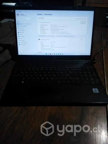 HP LAPTOP 15 cire i7 16 ram y ssd 512