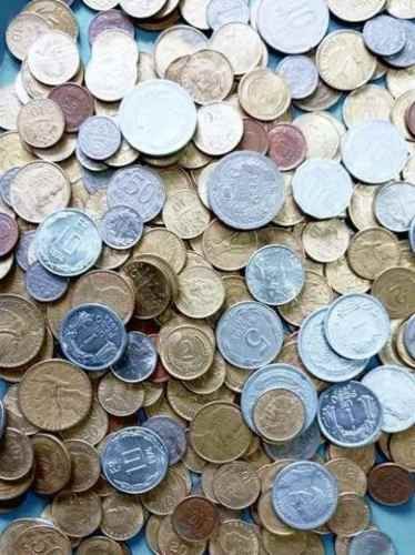 Lote de monedas Antiguas Chilenas 1 kilo