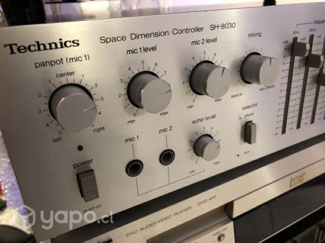 Exualizador y efecto technics SH 8030