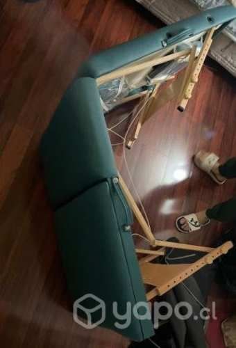 Camilla plegable masoterapia o servicios de salud