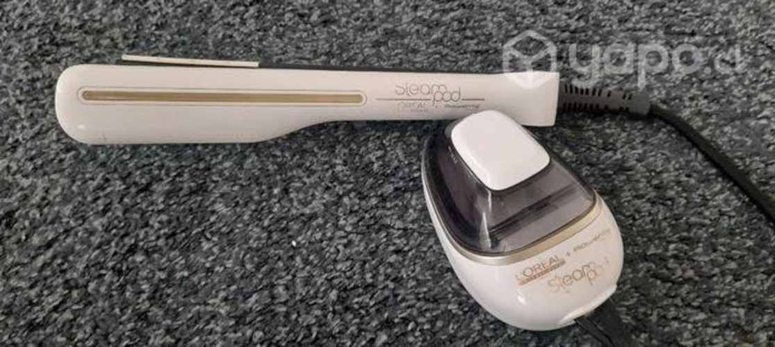 Plancha alisadora steampod de rowenta para loreal