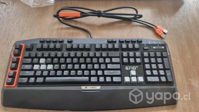 Teclado Gamer Mecánico Logitech G710+