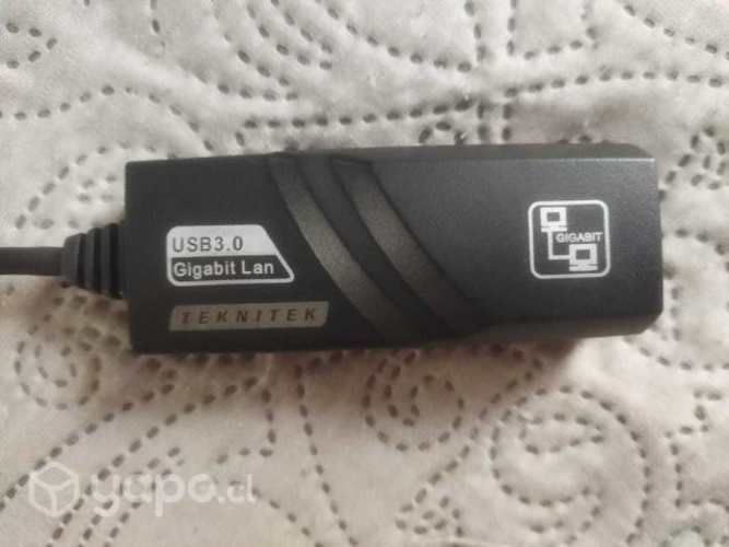 Adaptador De Red Usb 3.0 Gigabit Ethernet Lan