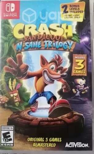 Nintendo Switch, Crash Badicoot Trilogy