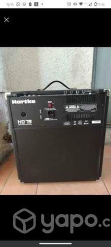 Equipo de bajo hartke 75 watts