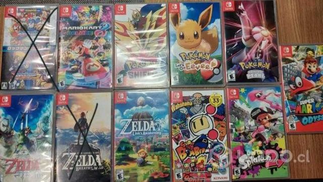 Juegos originales de Nintendo Switch