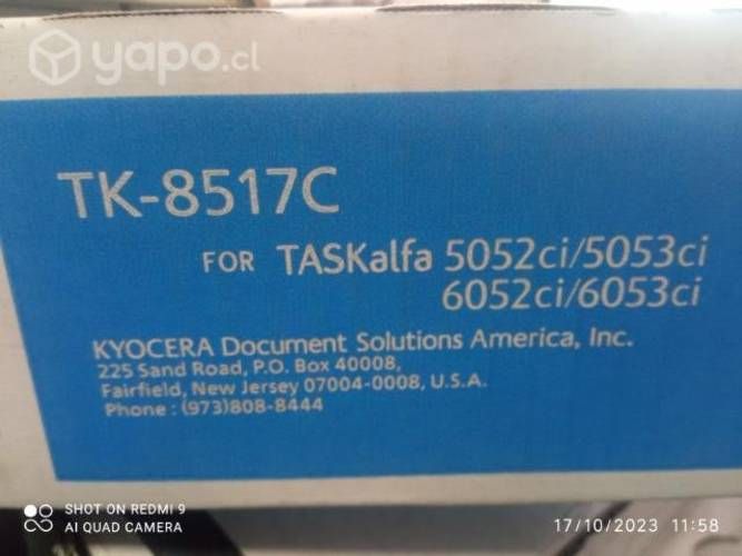 Toner Kyocera tk 8517c cyan original