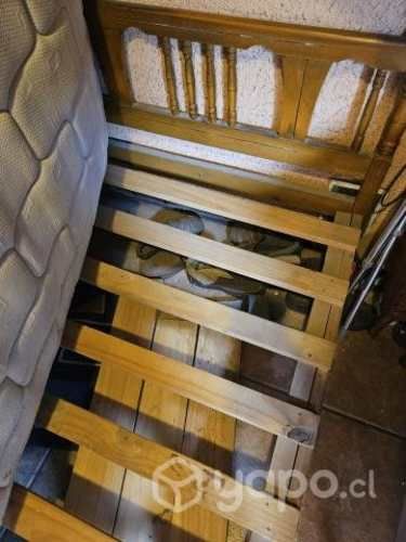 Cama plaza y media + colchon