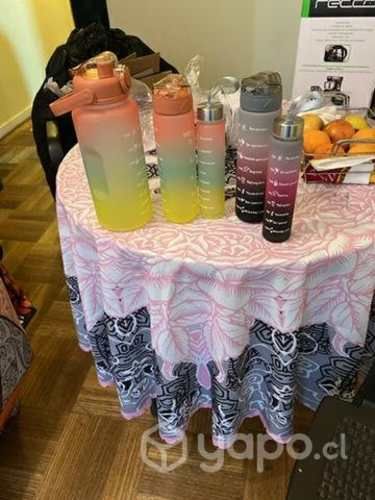 Botella plástica para agua