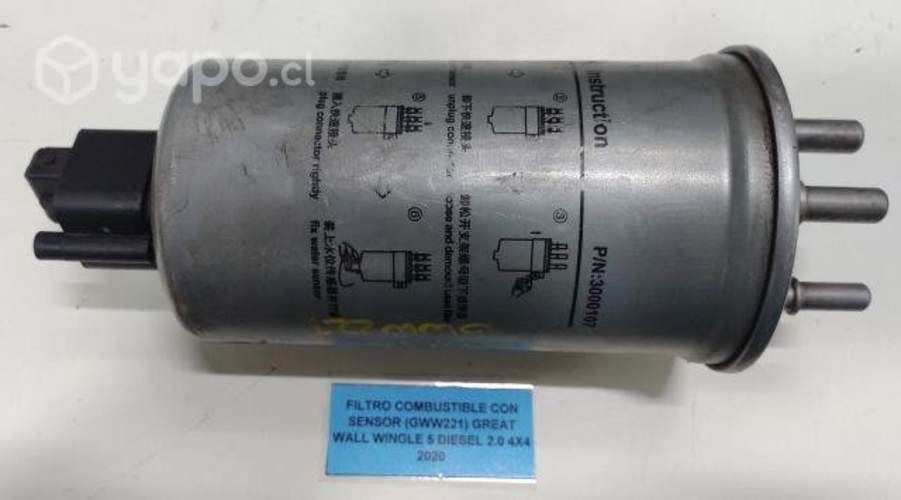 Filtró Combustible Con sensor (GWW221) Great Wall
