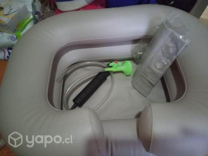 Lava pelo inflable portátil