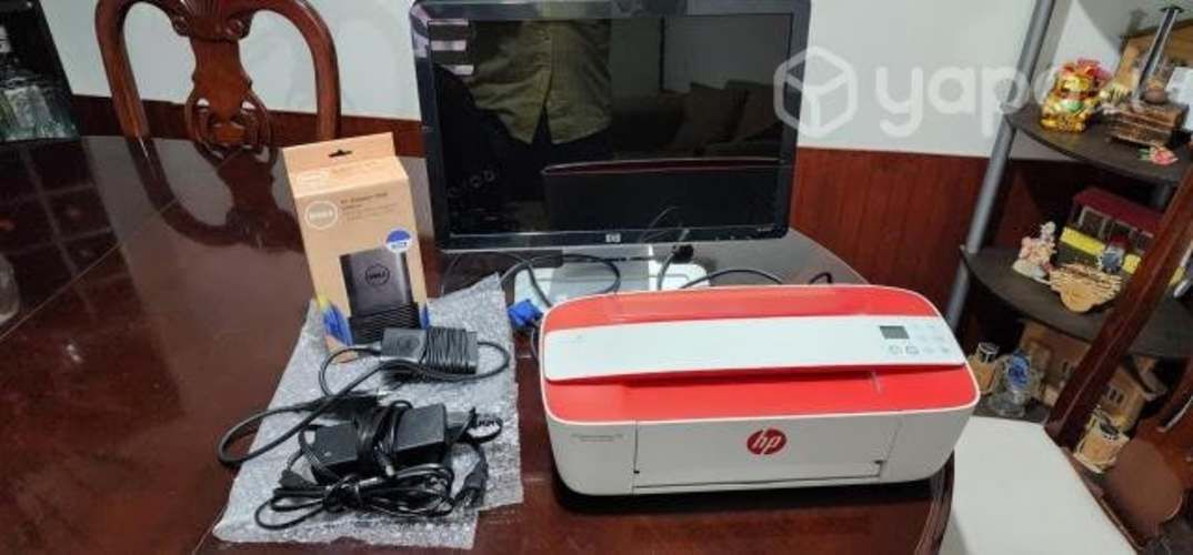 Monitor e Impresora HP - Cargador P/ Notebook