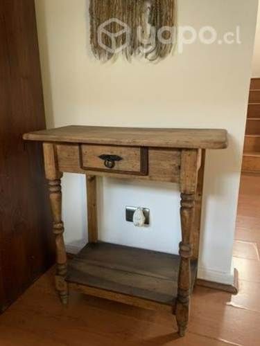 Arrimo madera con cajón,,68x35