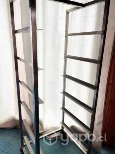 Carro bandejero panadería restaurant