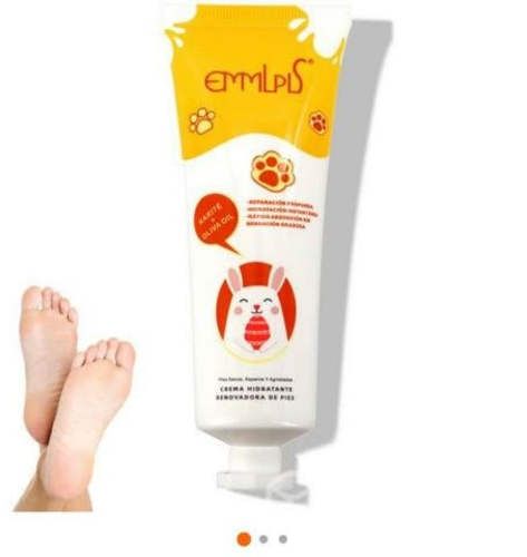Crema hidratante renovadora de pies