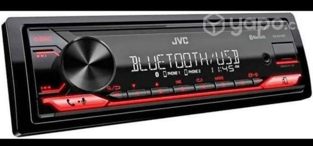 Radio jvc 1 din con bluetooth