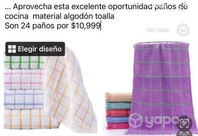 Set 24 plis de cocina