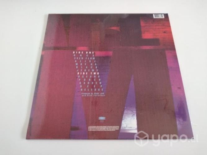 Vinilo Pearl Jam &quot;Ten&quot; NUEVO SELLADO