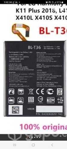 Batería original celular LG K11 sin uso