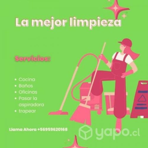 Servicios de limpieza a domicilio