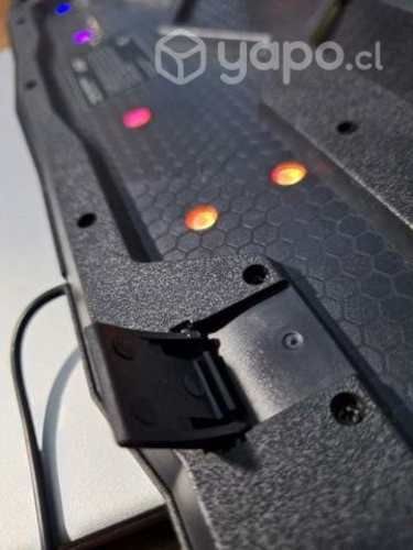 Teclado gamer pbx iluminado