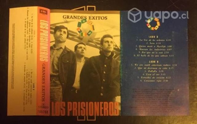 Cassette Los Prisioneros - Grandes Exitos