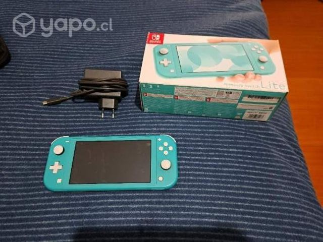 Nintendo switch lite turquesa