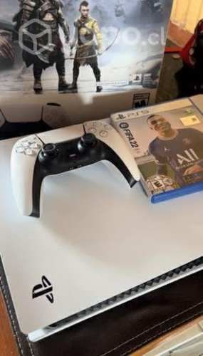 Ps5 con disco + Juego FIFA 2022