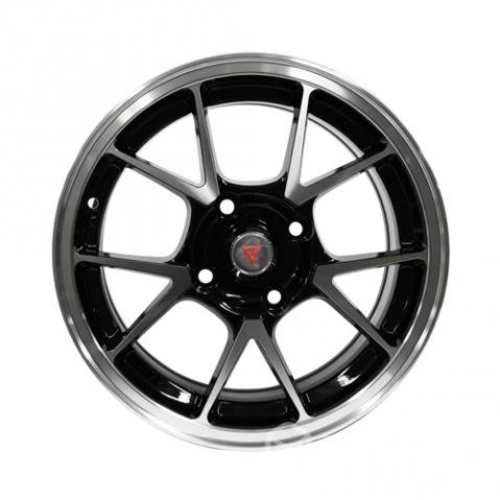 Juego LLanta BLACK FACE MACHINED