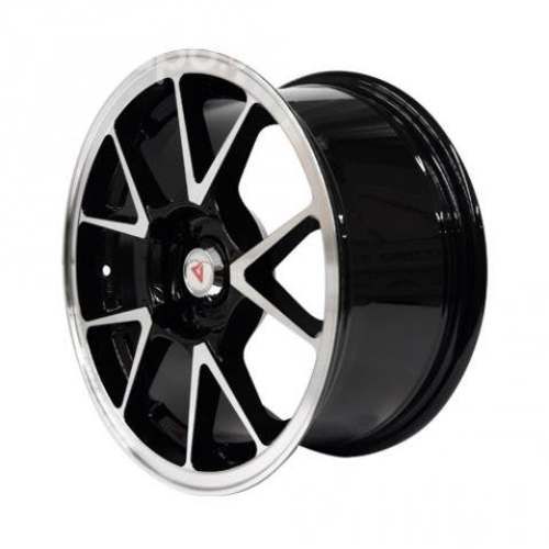 Juego LLanta BLACK FACE MACHINED