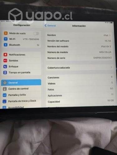 Tablet sin uso. Inmejorable no la uso