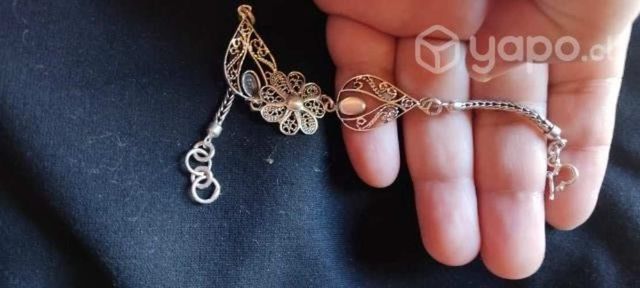 pulseras de plata ley 925