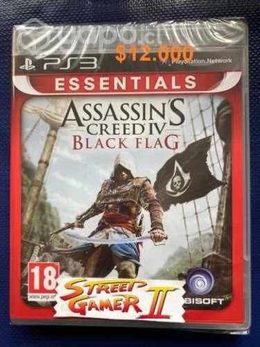 Assassins creed black flag ps3 nuevo sellado