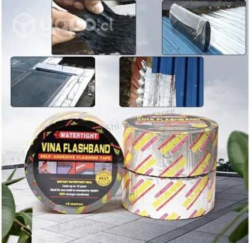 Cinta Grande 10/10mt Sellador De techo tapa gotera