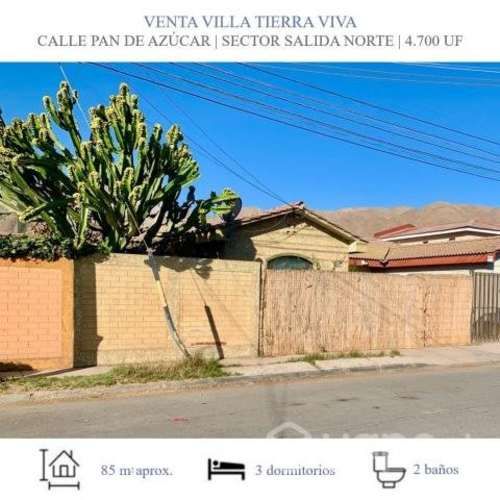 Venta Casa Villa Tierra Viva - Calle Pan de Azúcar