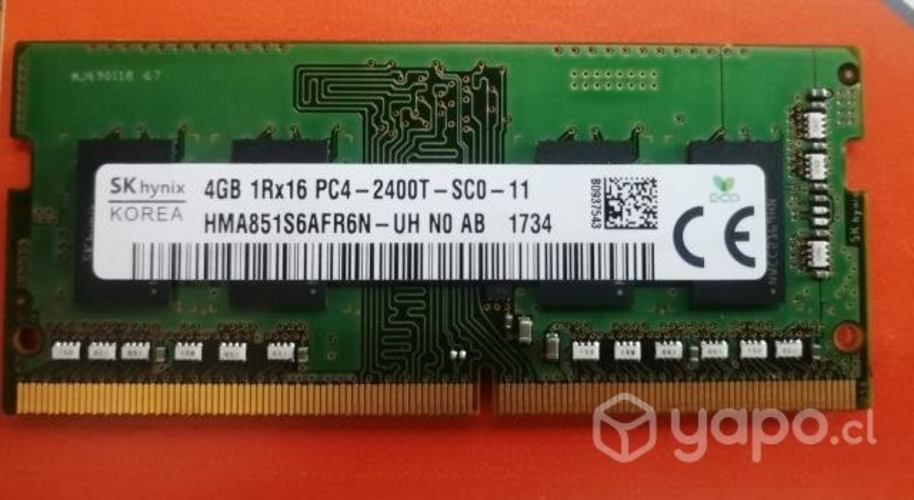 Memoria Notebook 4GB