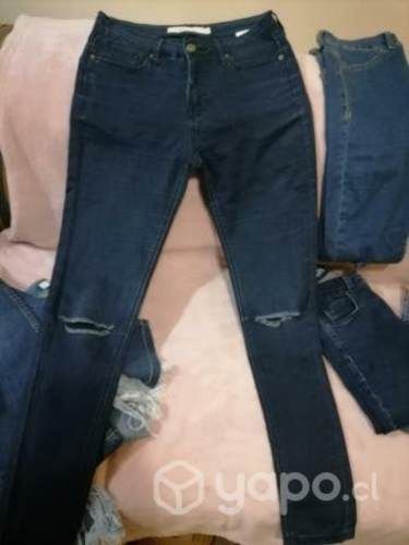 JEANS AMERICANINO TALLAS 38 a 40 ELASTICADO.
