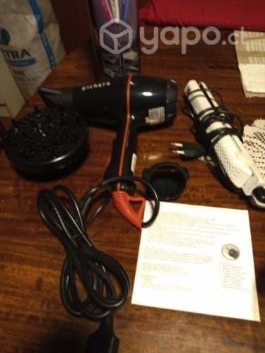 Secador de pelo y plancha