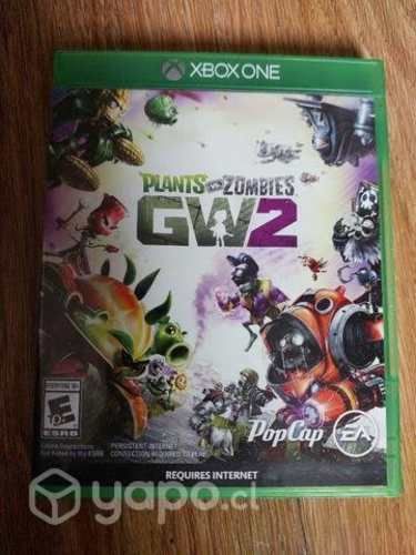 Plantas vs zombies 2 para xbox one perfecto estado
