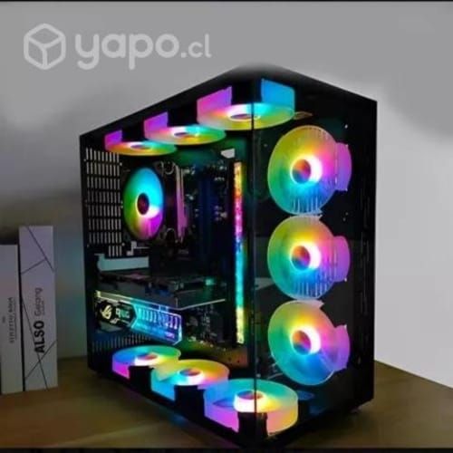 Ventilador fan rgb pc 120 mm coolmoon