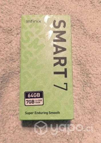 Celular Infinix Smart 7 (Nuevo)+Carcasa