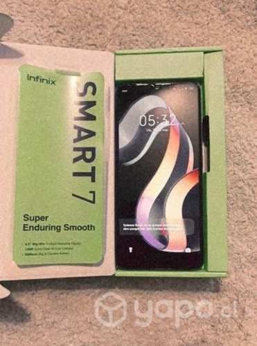 Celular Infinix Smart 7 (Nuevo)+Carcasa